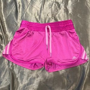 Like New Fuchsia Pink Adidas Soccer Shorts